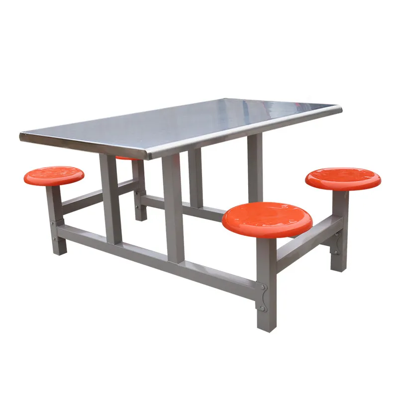 Stainless Steel School Canteen Dining Table 8