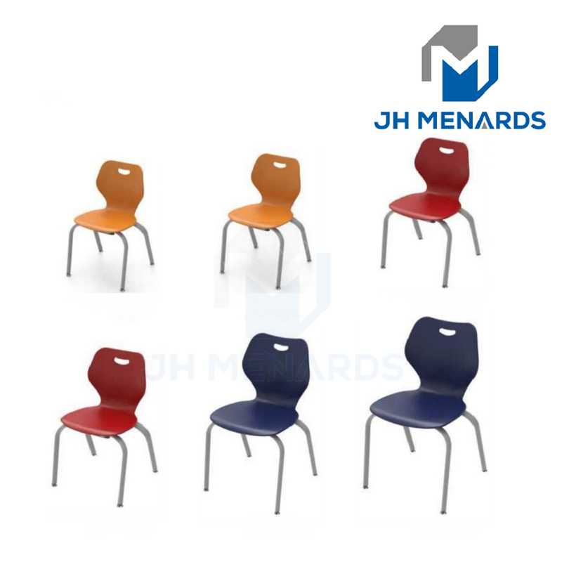 Customized School Desk Chair Adjustable Height Wood Metal Furniture for Student