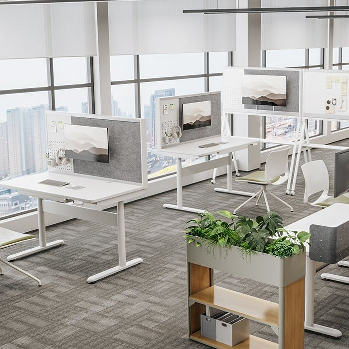 Simple Design Modern Wooden Furniture Computer Desk Office Table Furniture