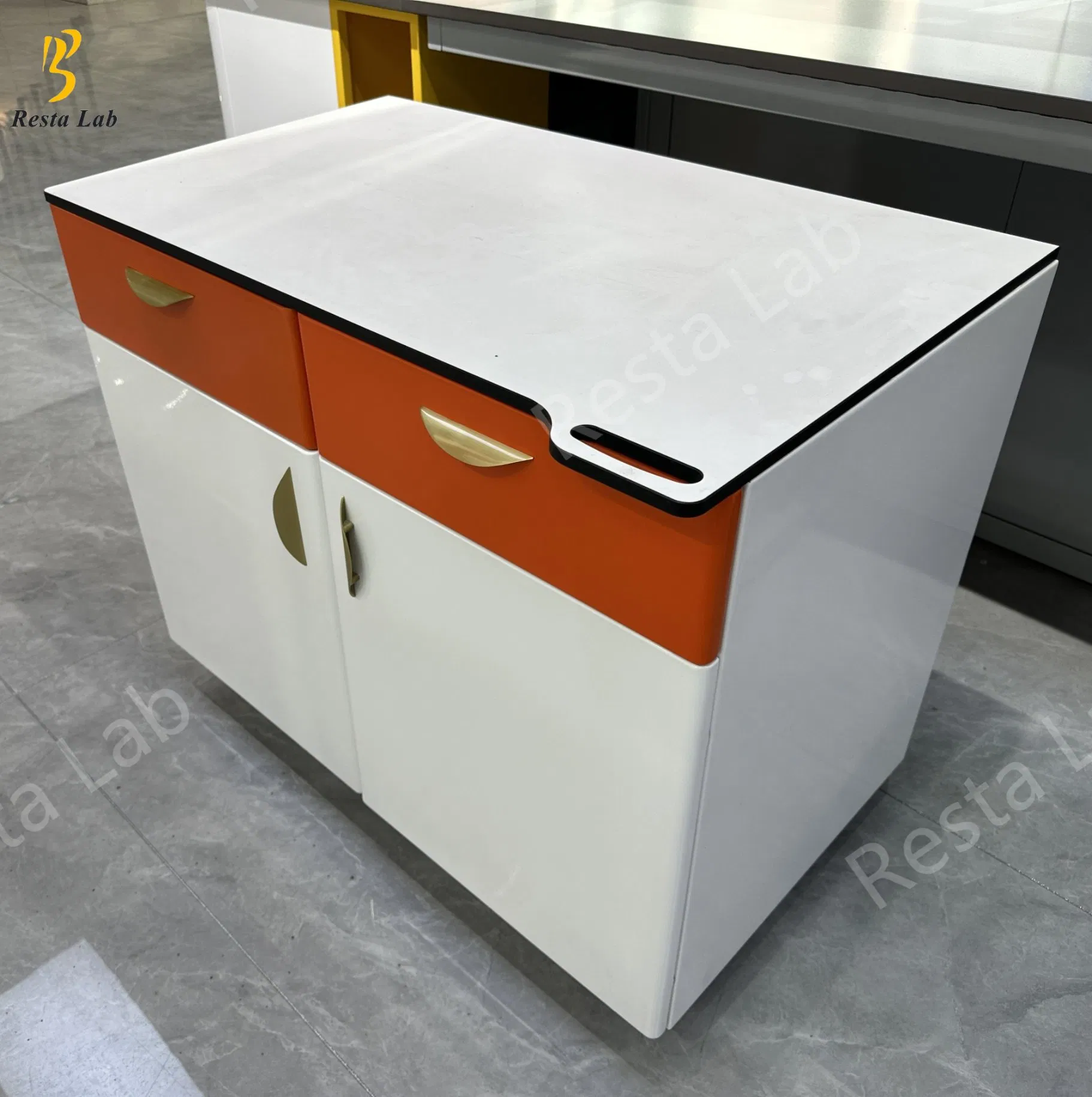 Laboratory Modular Chemical Physical Lab Bench Furniture with CE Sefa Certificate