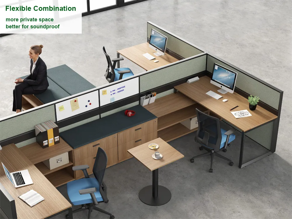 L Shaped Desk View 1