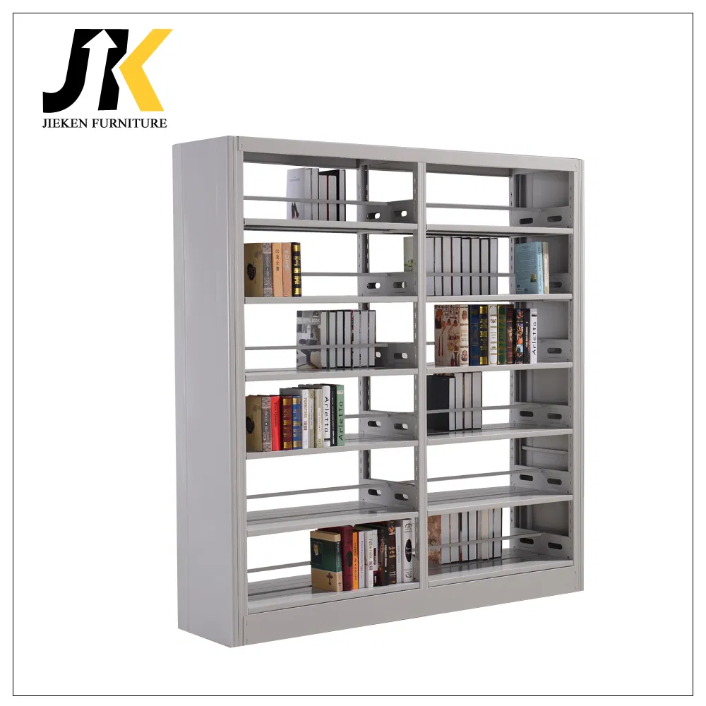 Steel Double Side School Library Furniture Shelf for Reading with CE