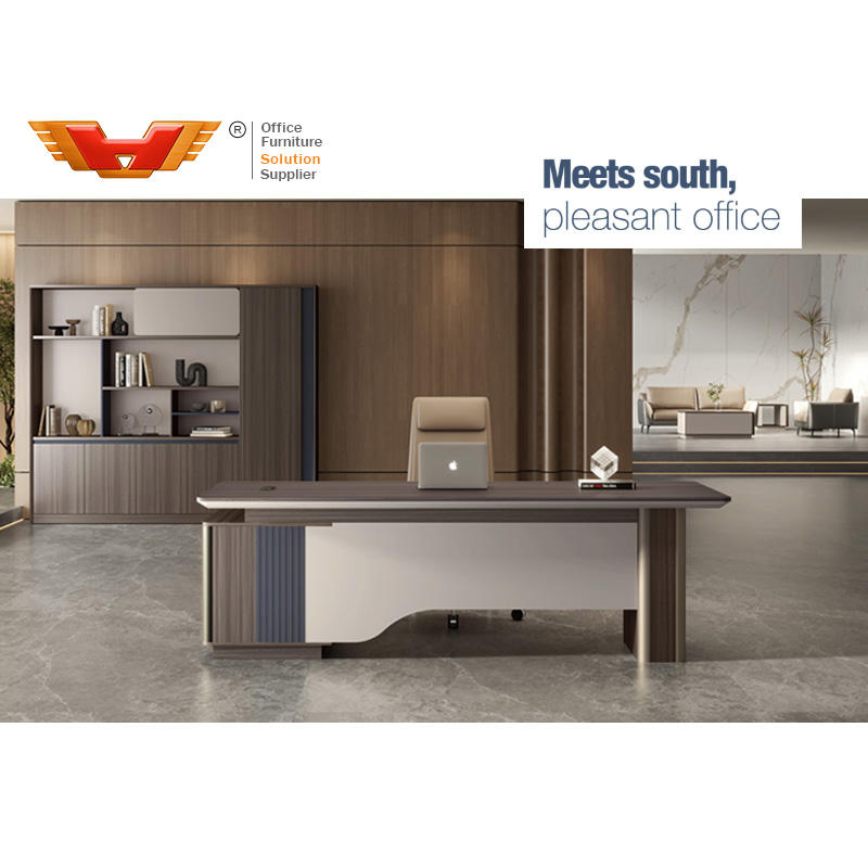 Company Turn Key Project Service Luxury High End Office Furniture Executive Office Desk and Chairs