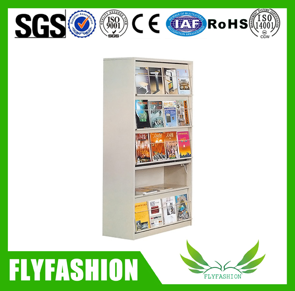 Chic Wooden Library Shelf for Trendy Home Interiors