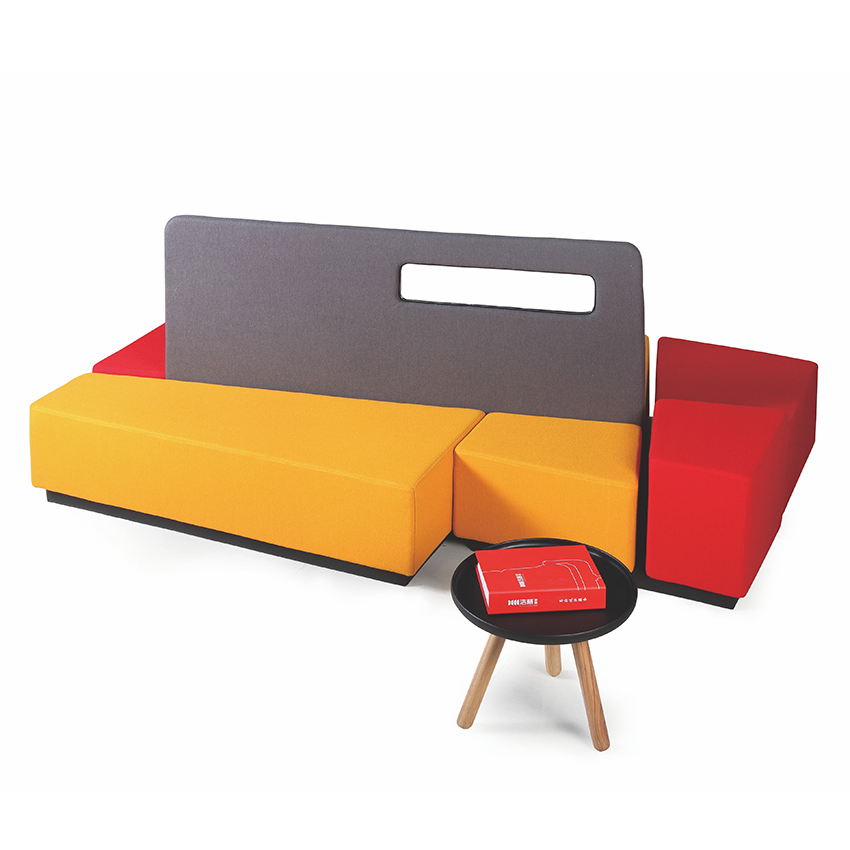 Customized Loose Furniture Public Bench Seating Leisure Seatin for Office Public Area