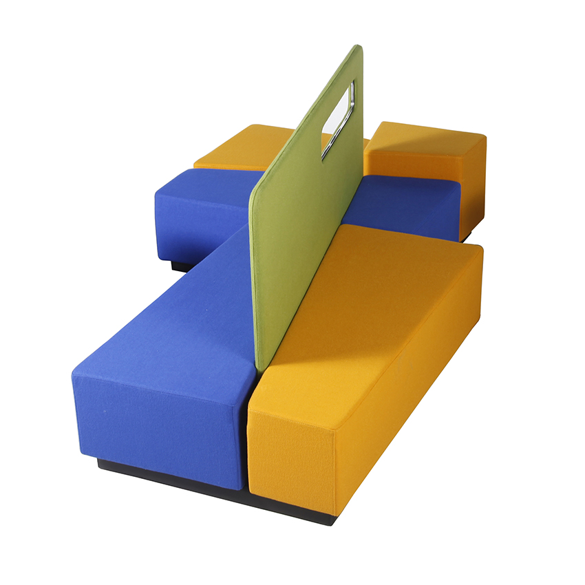 Customized Loose Furniture Public Bench Seating Leisure Seatin for Office Public Area