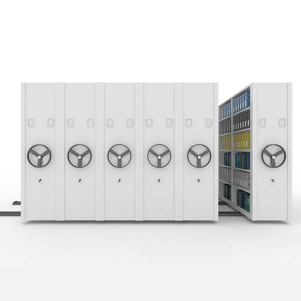 Large Storage Steel Compact Shelving Archive Mobile Shelving High Density Shelves for Government School Office Furniture Library