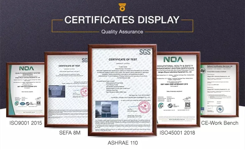 Product Certifications ISO CE