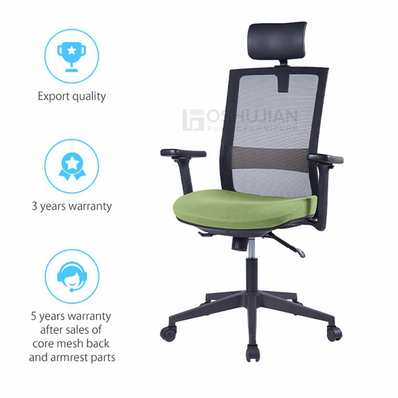 Ergonomic Computer Manager Director Office Chair Executive Mesh High-Back 3D Armrest Swivel Staff Task Office Chair Conference Chair