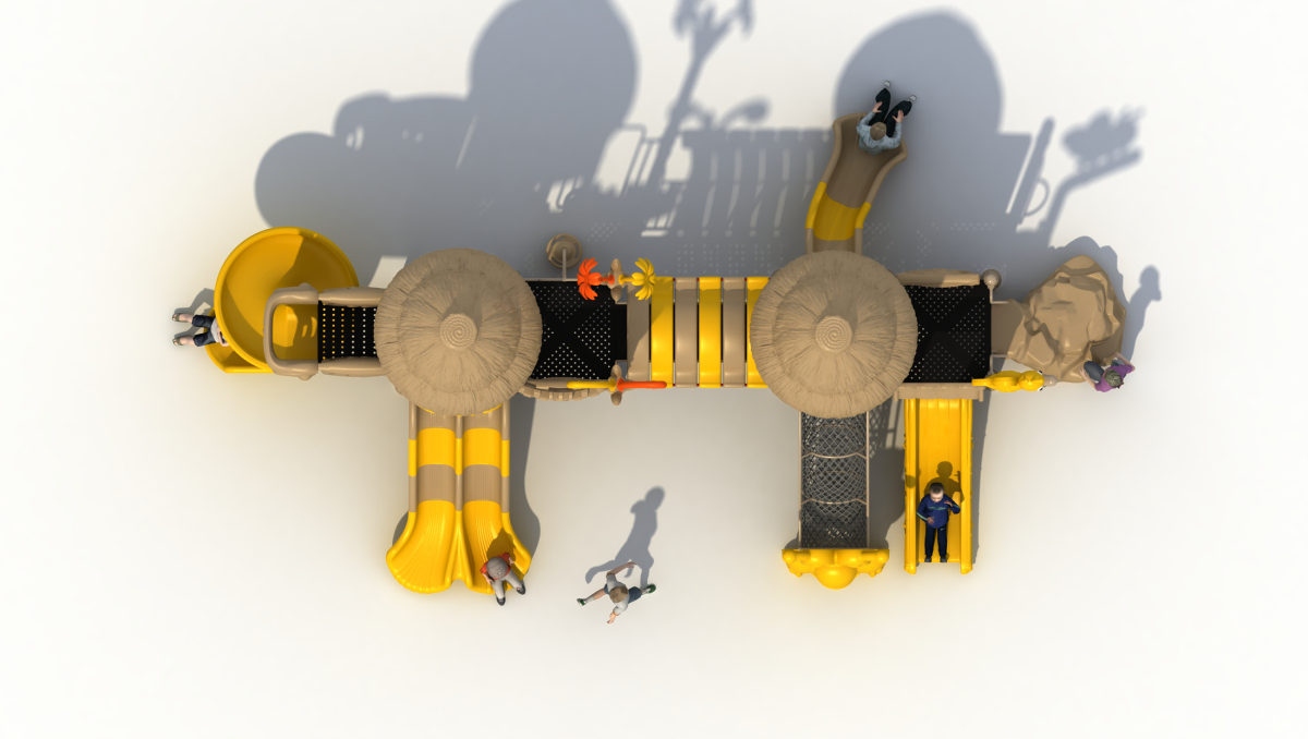 PE PP Material Wide Application Play Area with Antiskid Safety