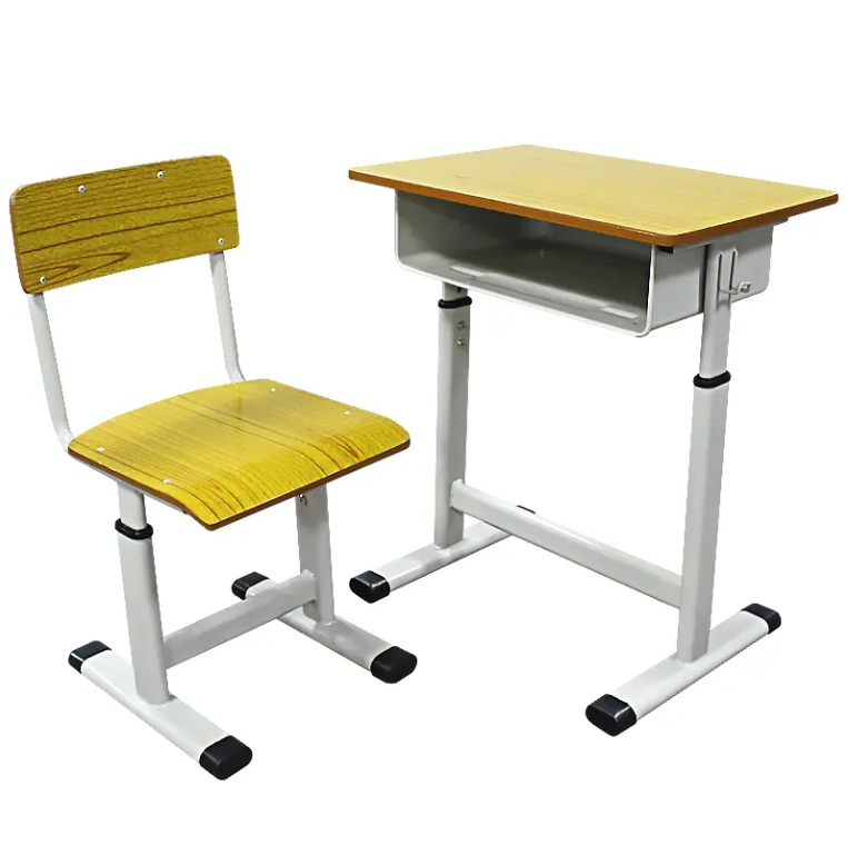 Ergonomic Height Adjustable Kids Child Study Desk Table Chair Set for Kids Home Furniture Student
