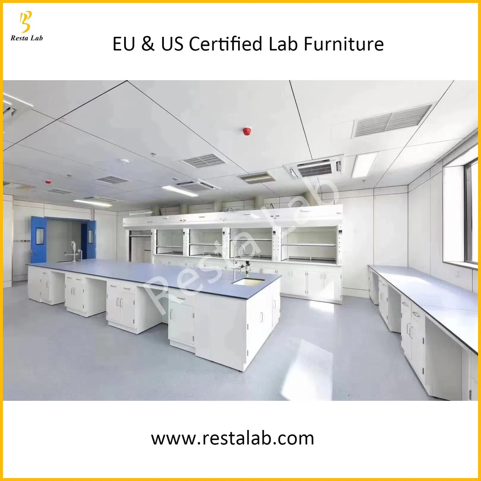 EU &amp; US Certified Modern Modular Laboratory Furniture for Advanced Lab Application