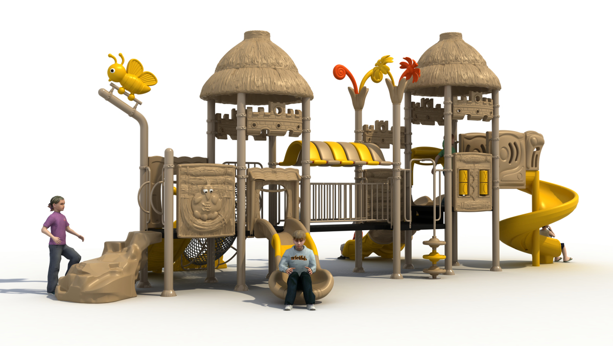 PE PP Material Wide Application Play Area with Antiskid Safety