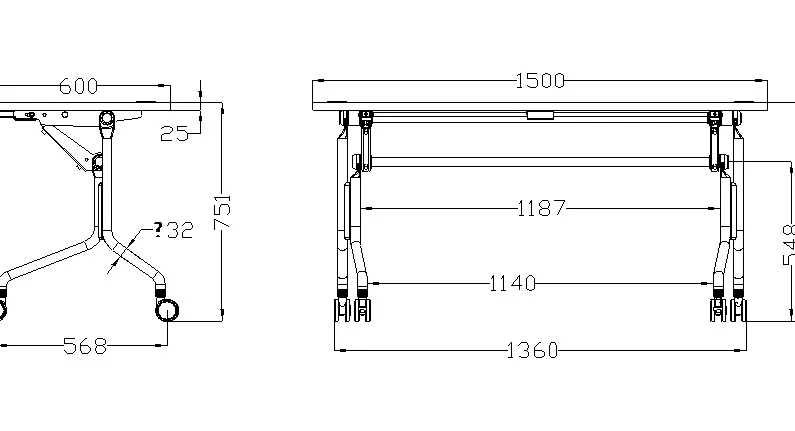 Office Table Dimensions