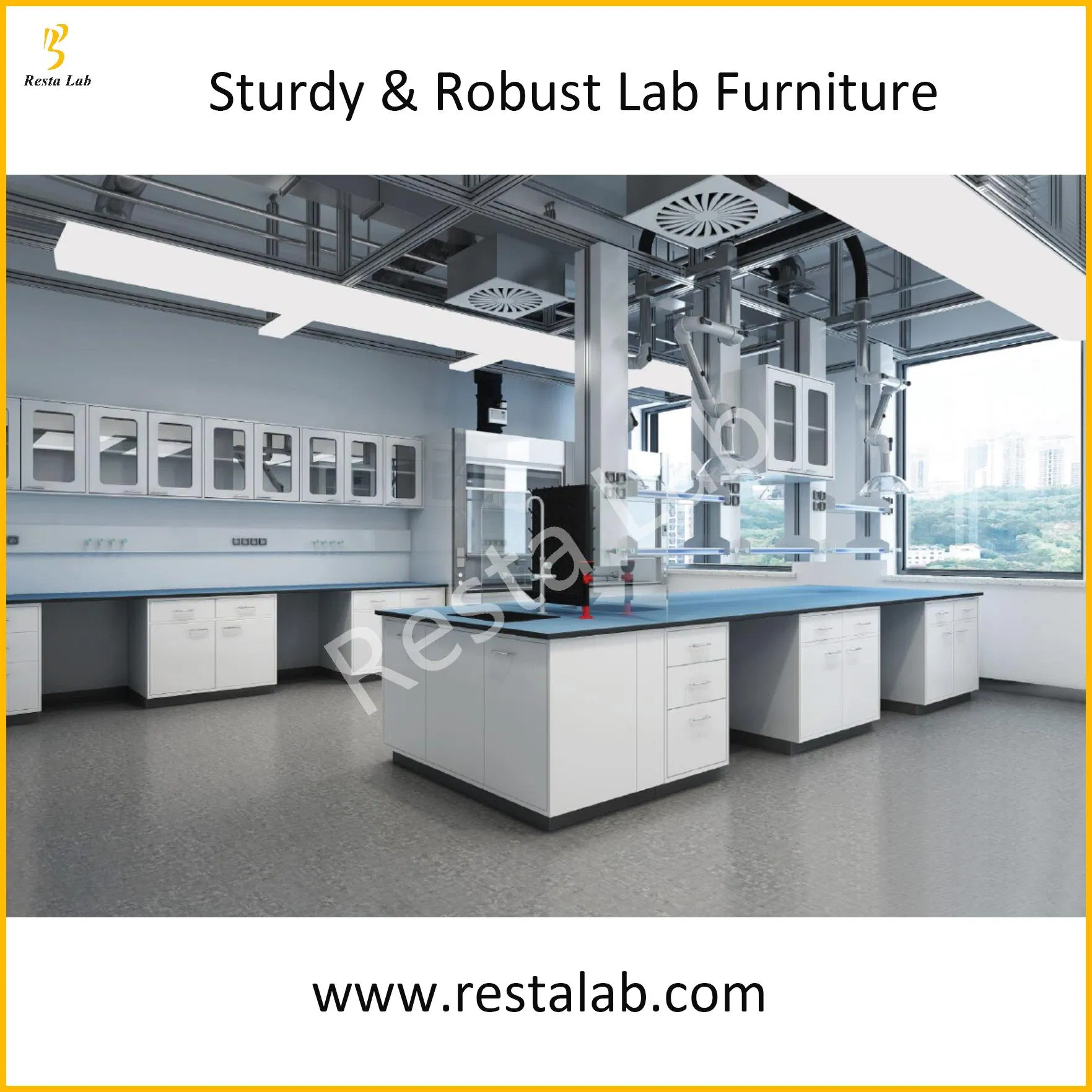 EU &amp; US Certified Modern Modular Laboratory Furniture for Advanced Lab Application