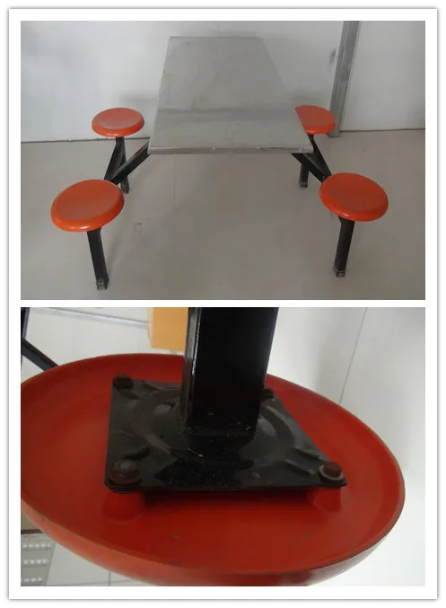 Metal Frame Dining Table