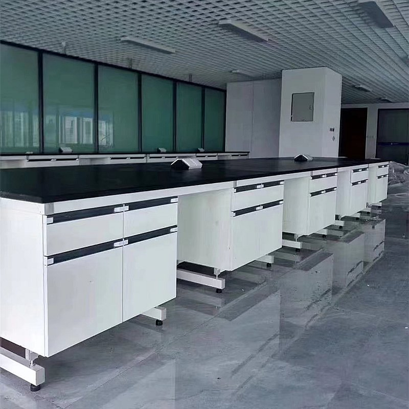 Lab Table ESD School Stainless Steel Tables Epoxy Resin Laboratory Furniture