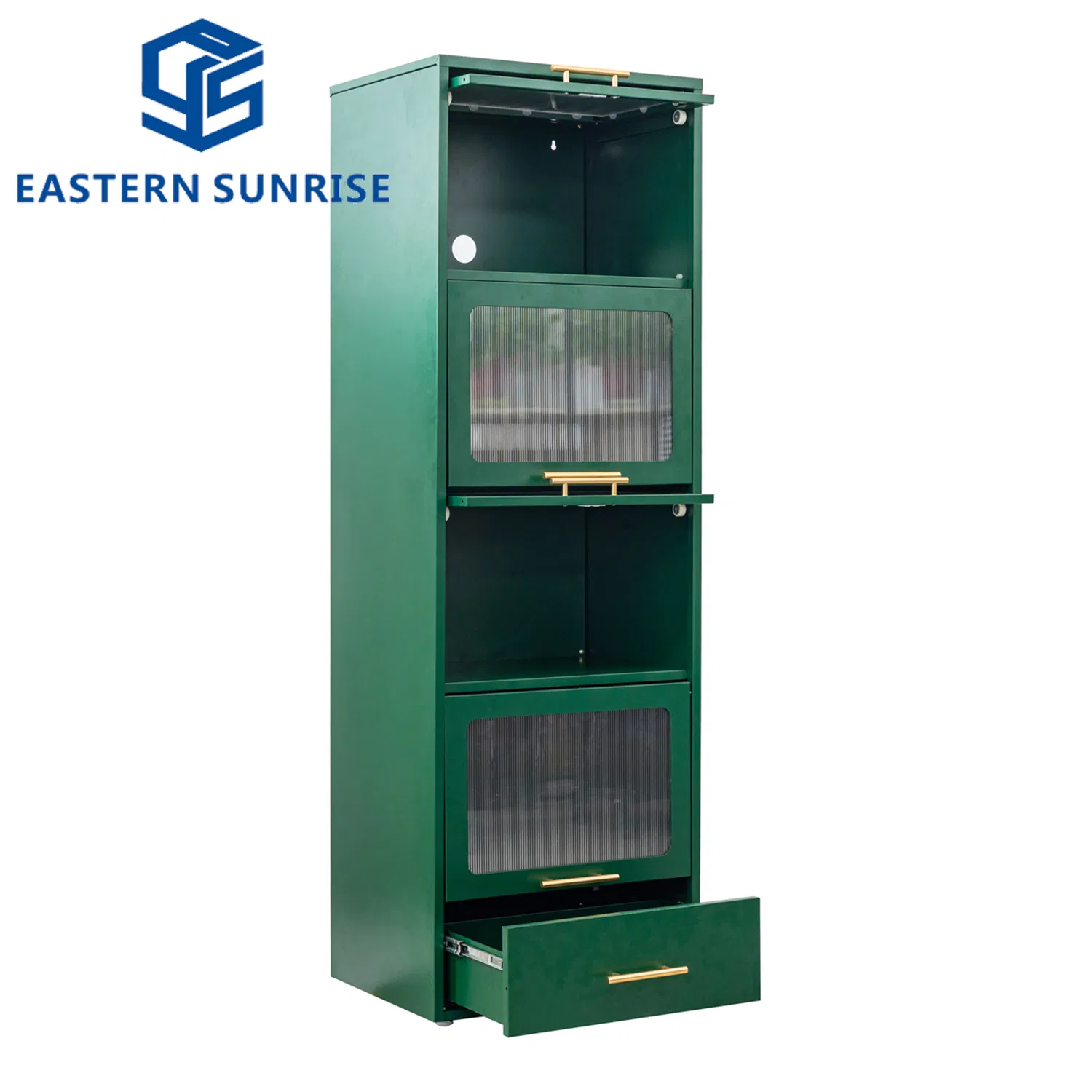 Office Gym School Dormitory Storage Steel Locker with One Drawer