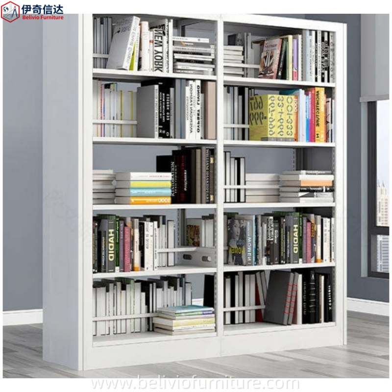Durable Metal Economic Modern Home Library &amp; Study Room Storage Shelf