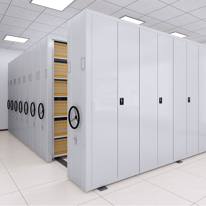 Favourable Library Furniture Mobile Shelving Steel Filing Cabinet Compact Shelving