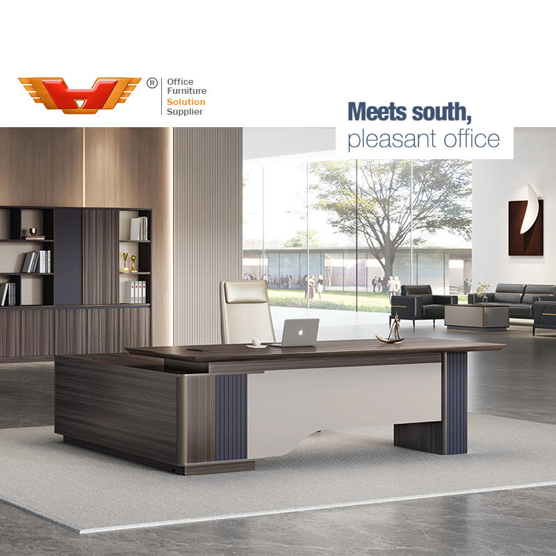 Company Turn Key Project Service Luxury High End Office Furniture Executive Office Desk and Chairs