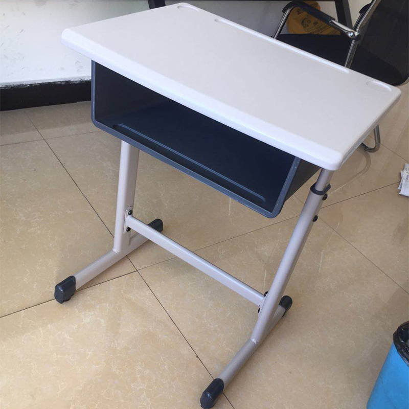 Height Adjustable Cheap High School Classroom Furniture Student Desk and Chair