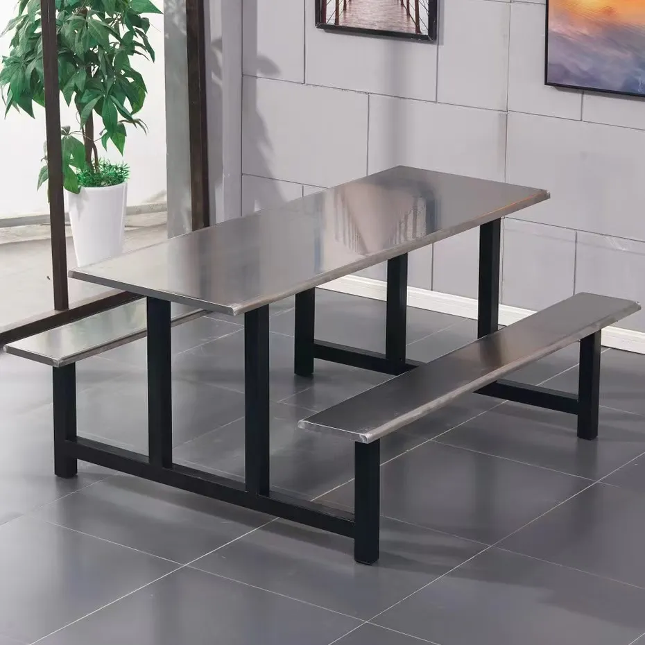 Stainless Steel School Canteen Dining Table 4