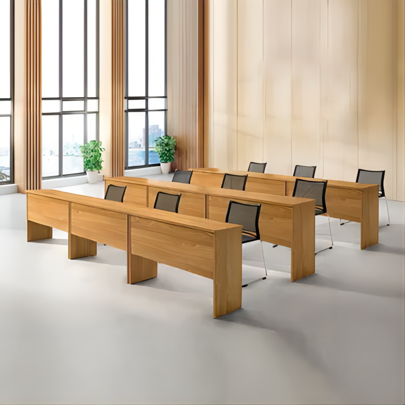Liyu Furniture Be Greeted with Popular Wooden Office Training Room Desk School Lectern Desk Student Desk