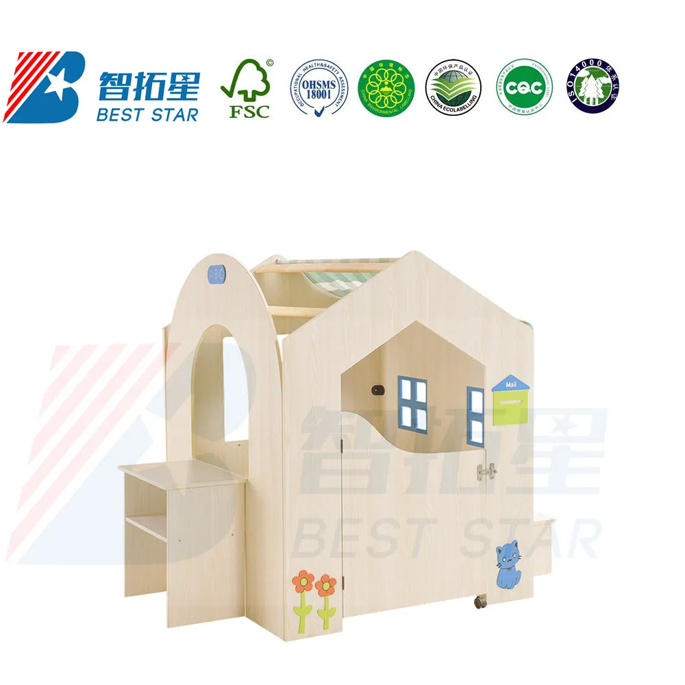 Kids Indoor Playground, Children Reading Area, Play House with Play Mat