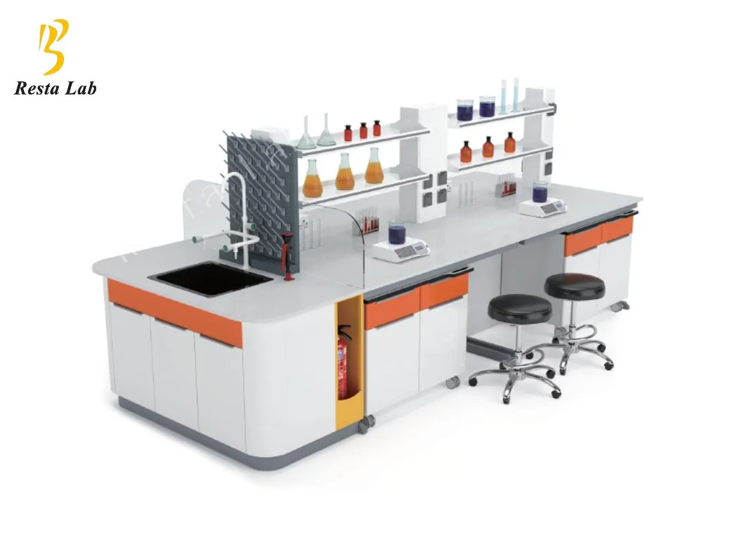All-steel lab bench