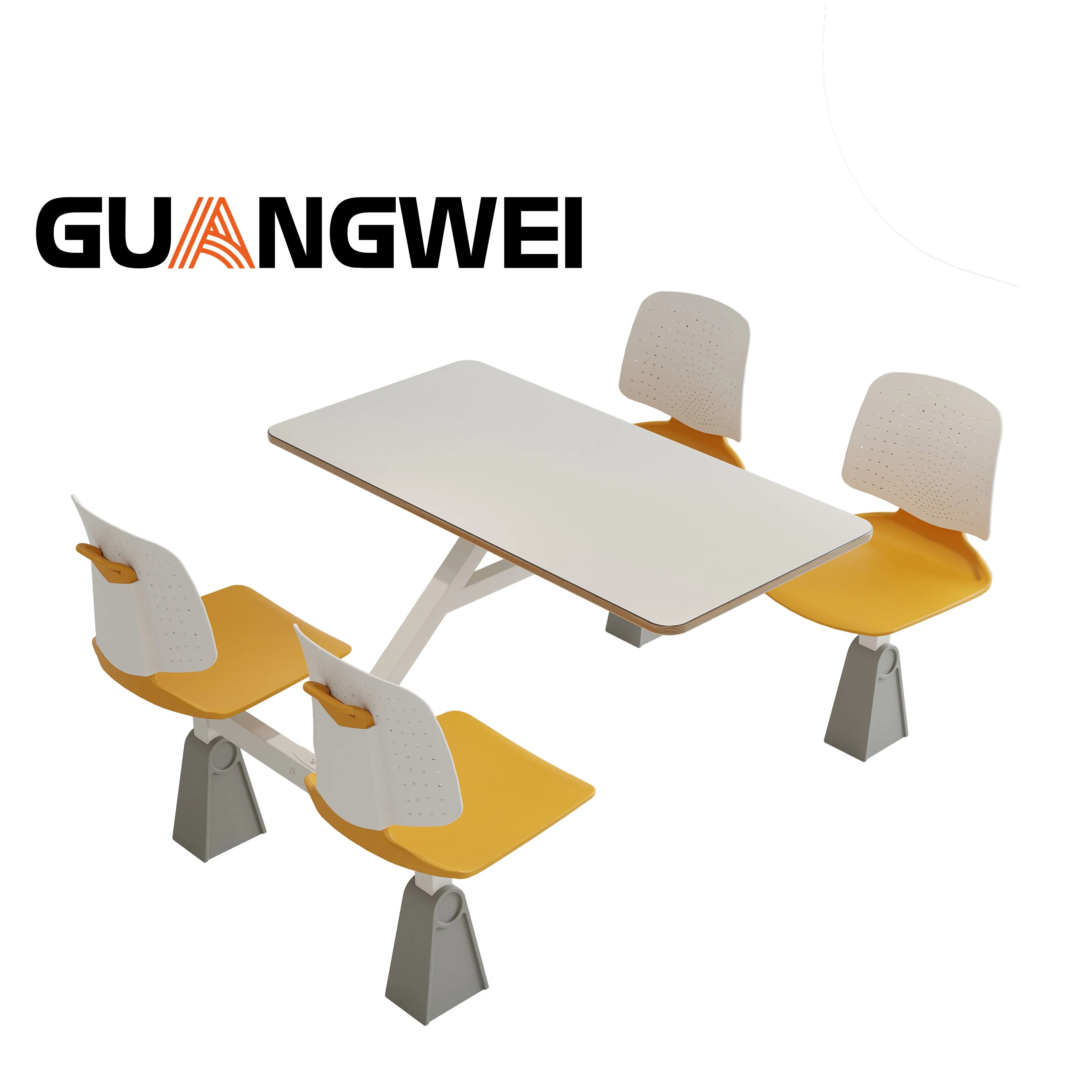 New Design School Canteen Dining Table and Chairs Set Furniture