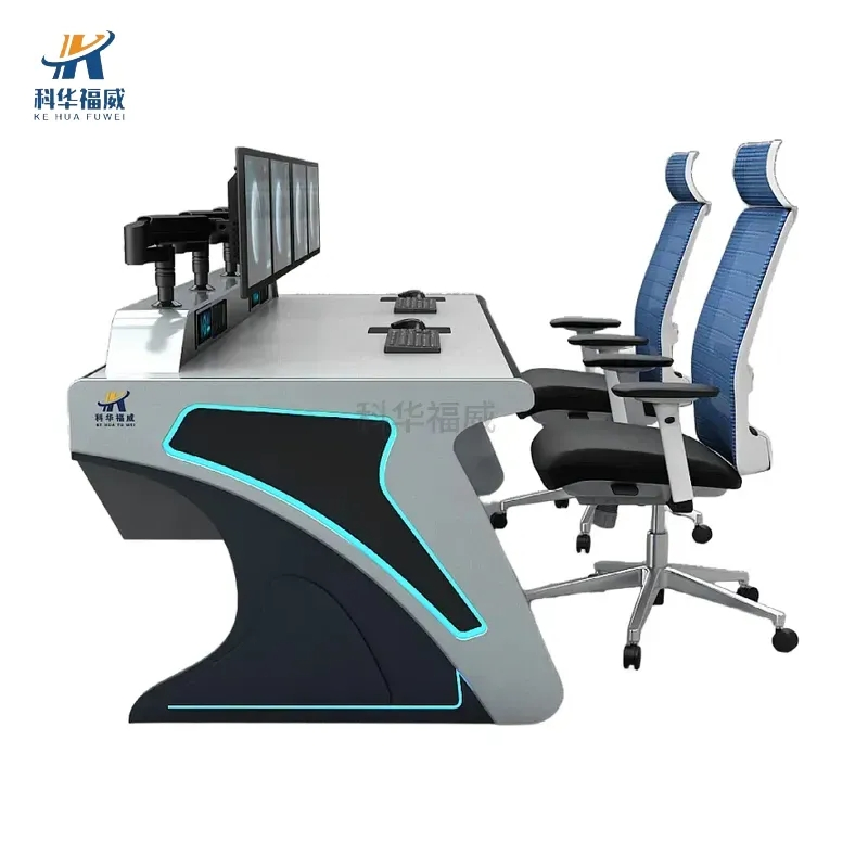 Security Command Center Monitor Desk Customized Modular Specialized Ergonomic Control Room Furniture
