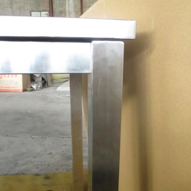 Stainless Steel Restaurant Dining Table/Fast Food Table Modern for Restaurant/ Canteen Food Table Sets Factory Dining Table