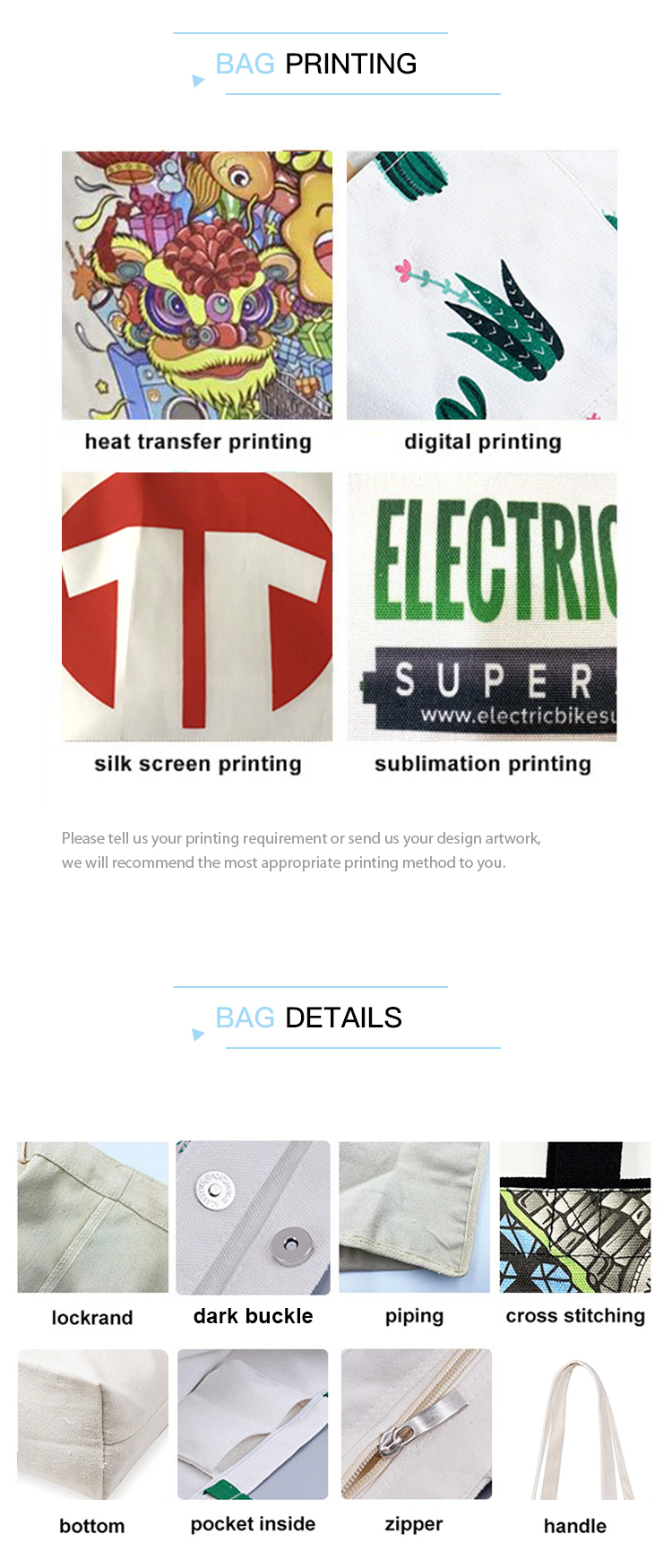 Logo printing customization 1