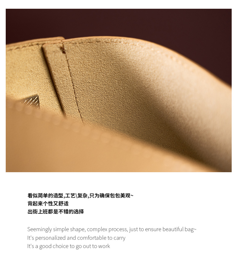 Genuine Leather Bucket Bag Showcase 21