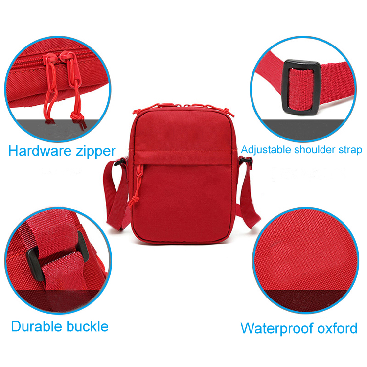 Factory Wholesale Custom Shoulder Crossbody Messenger Bag Everywhere Sling Bag Single Sport Shoulder Bags with Adjustable Strap