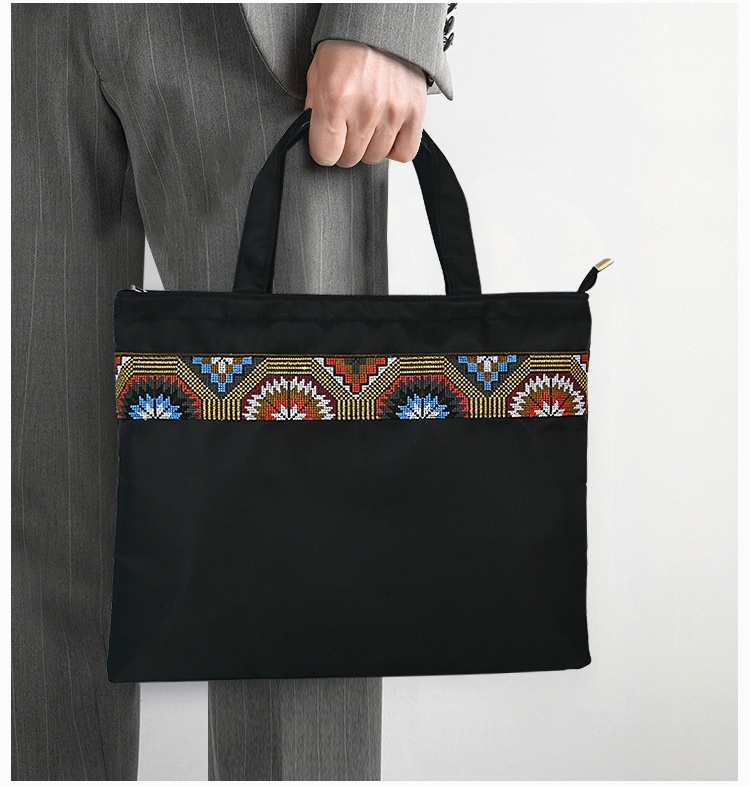 Ethnic Style Document Bag Detail 13
