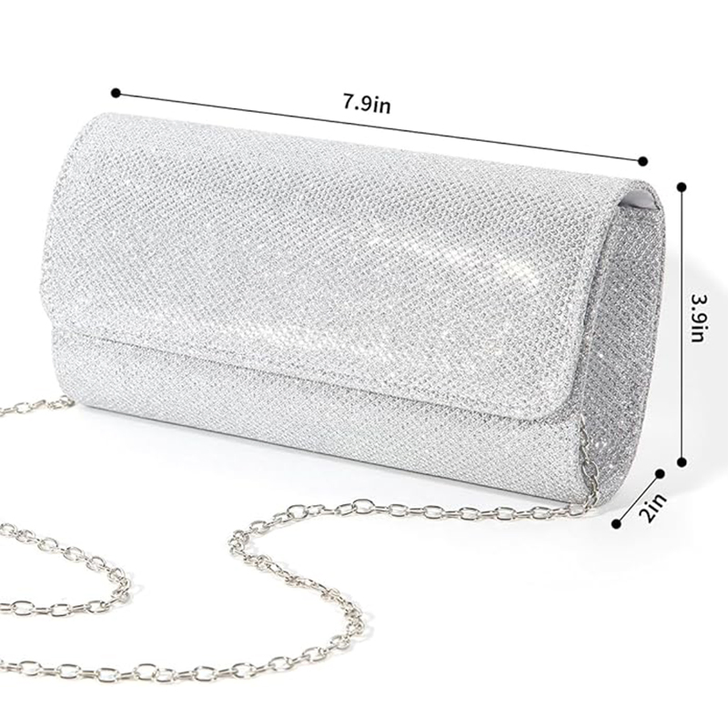 Evening Clutch Bag Purses for Women Ladies Sparkling Party Handbag Wedding Bag