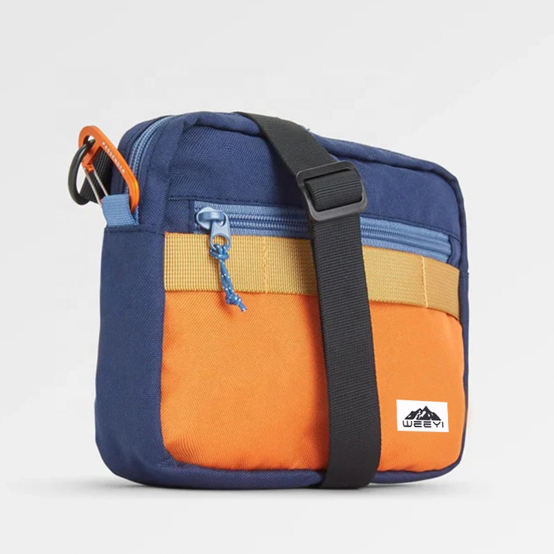 CHANGRONG Custom Logo Crossbody Sling Bag Casual Designer Recycled Polyester for Women and Men