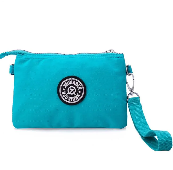 New Waterproof Nylon Women Handbag Mobile Wallet Clutch Bag Lady Crossbody Bag