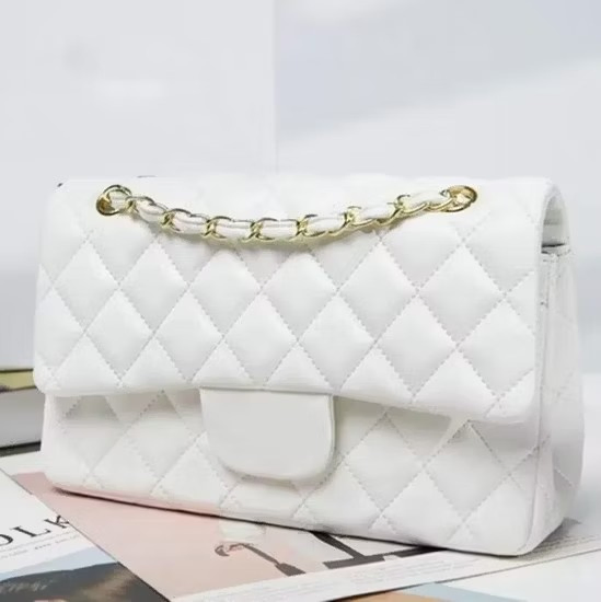 Clutch Handbags Flap Totes Chain Designer Double Wallet Stripes Check Hasp Thread Bag Solid Shoulder Handbag Waist Bags Letters Purse