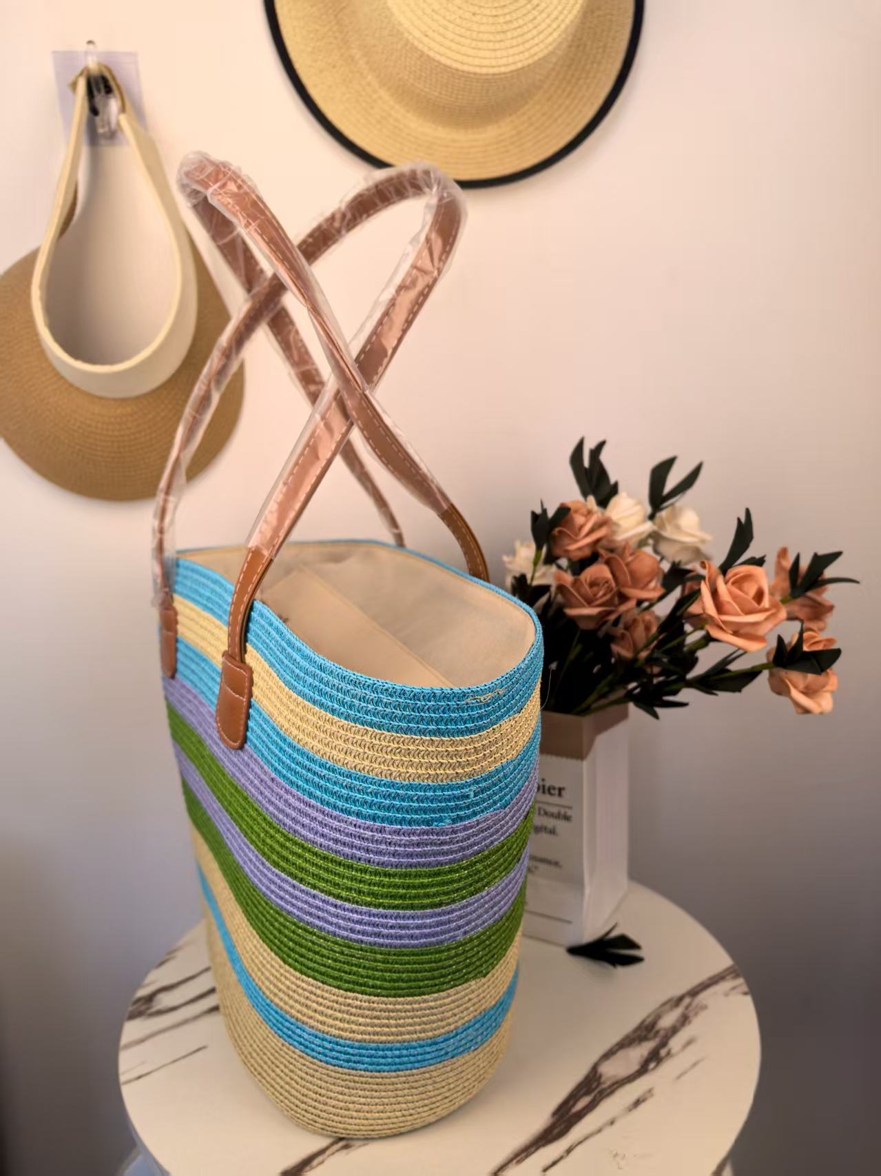 Woven Straw Bag Product Detail 4