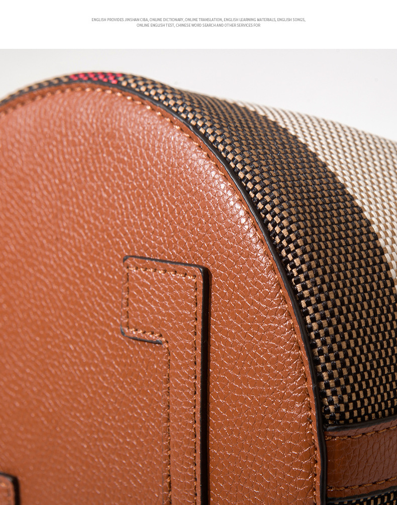 Genuine Leather Bucket Bag View 7