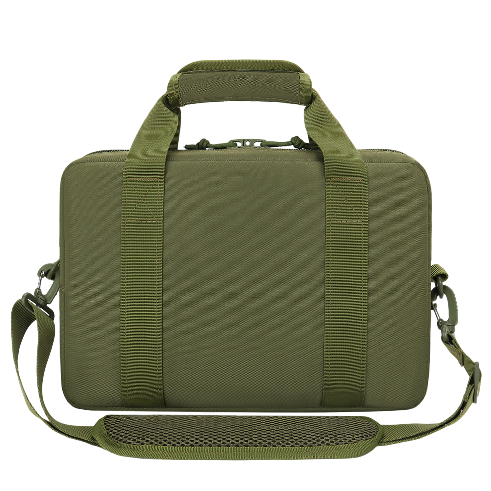 Tactical MOLLE Messenger Bag Sling Shoulder Pack Briefcase with Laptop Compartment Utility Carry Satchel for Outdoor EDC Work
