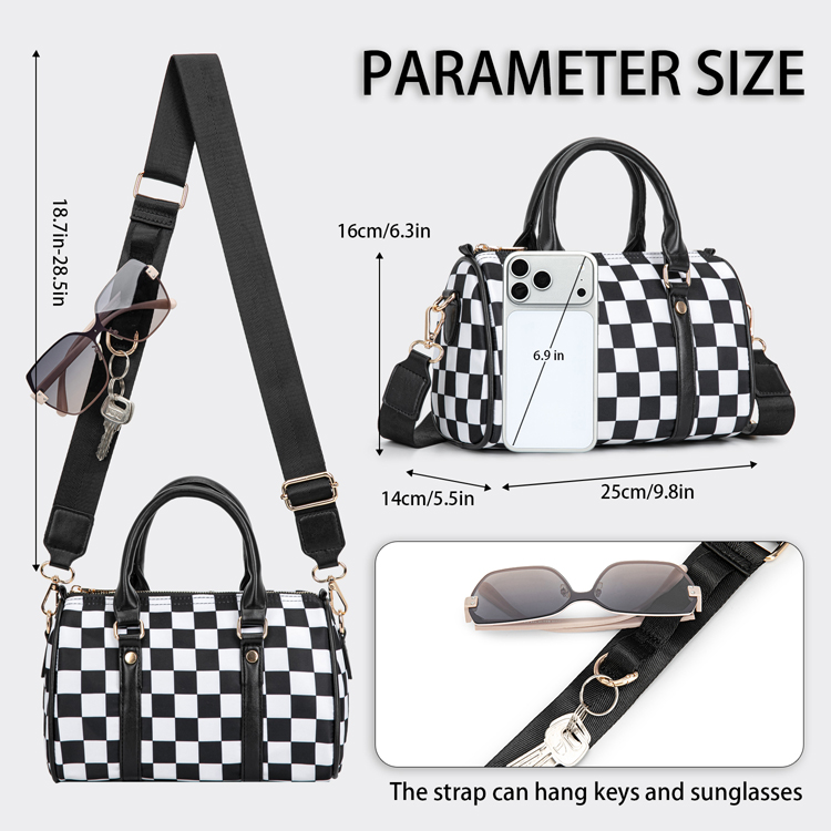 Custom Design Satchel Purses Women's Handbag Boston Bag Single Shoulder Top Handle Bag Fashion Designer Crossbody Bag Women