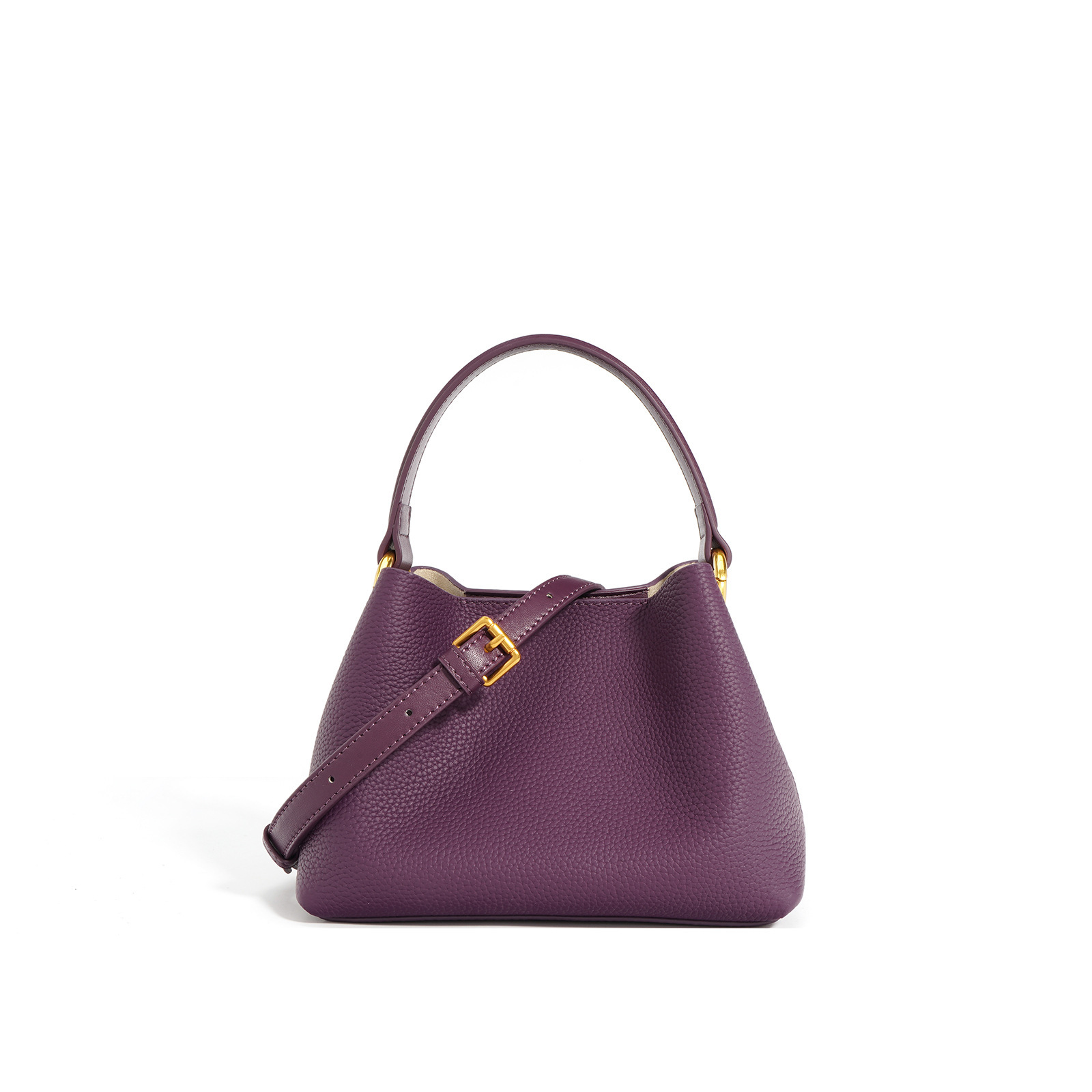 Latest Fashion Custom Luxury Tote Bags Genuine Leather Designer Women's Shoulder Bag Simple Style Mini Bucket Handbags for Women