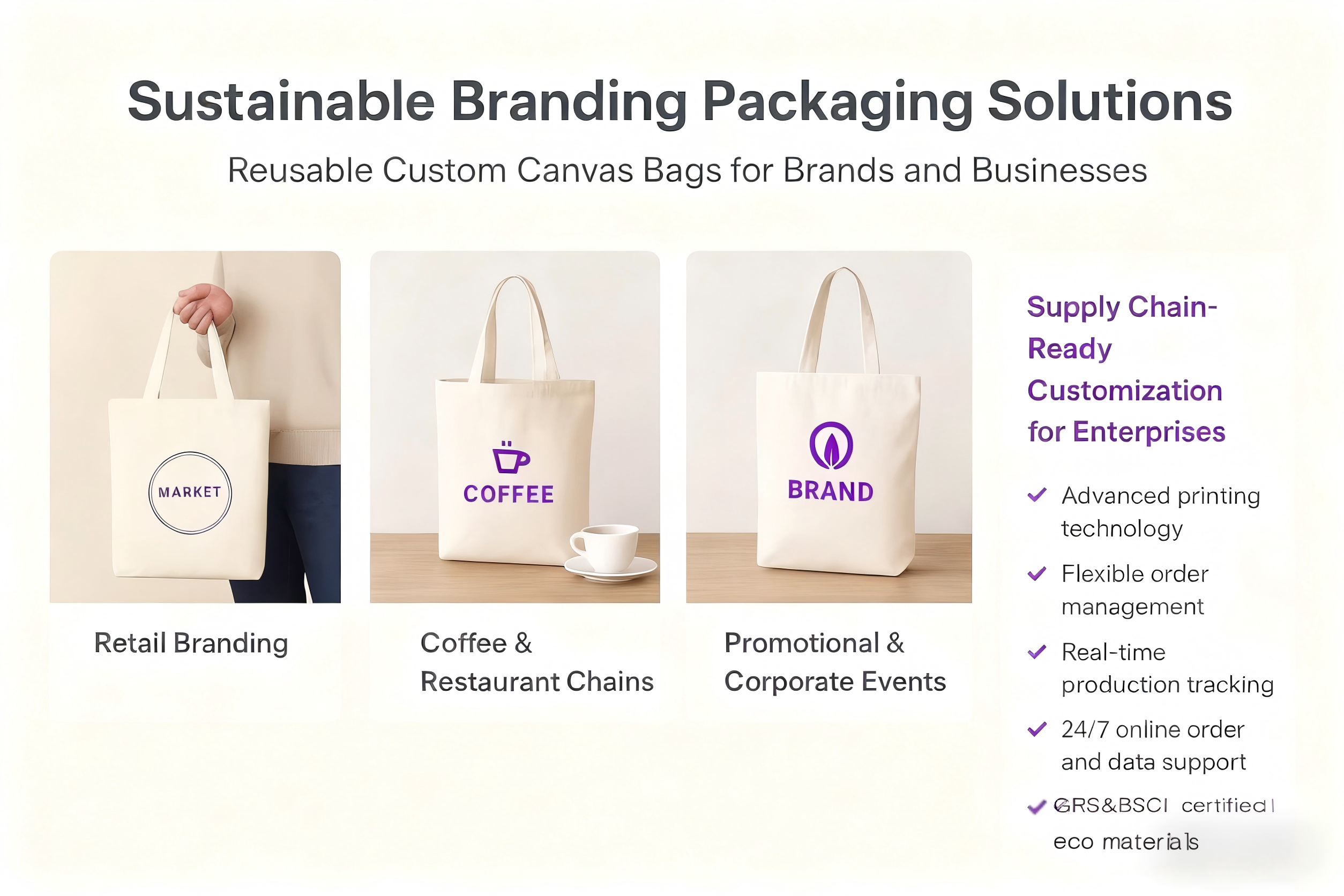 Custom Bag Production Advantages