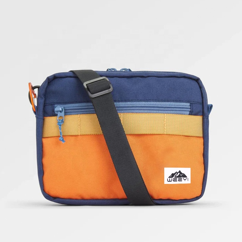 CHANGRONG Custom Logo Crossbody Sling Bag Casual Designer Recycled Polyester for Women and Men