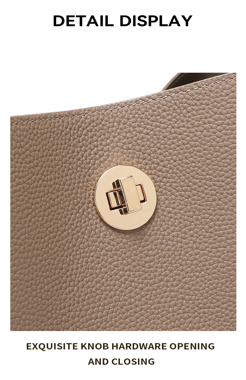 Women Bucket Bag Detail