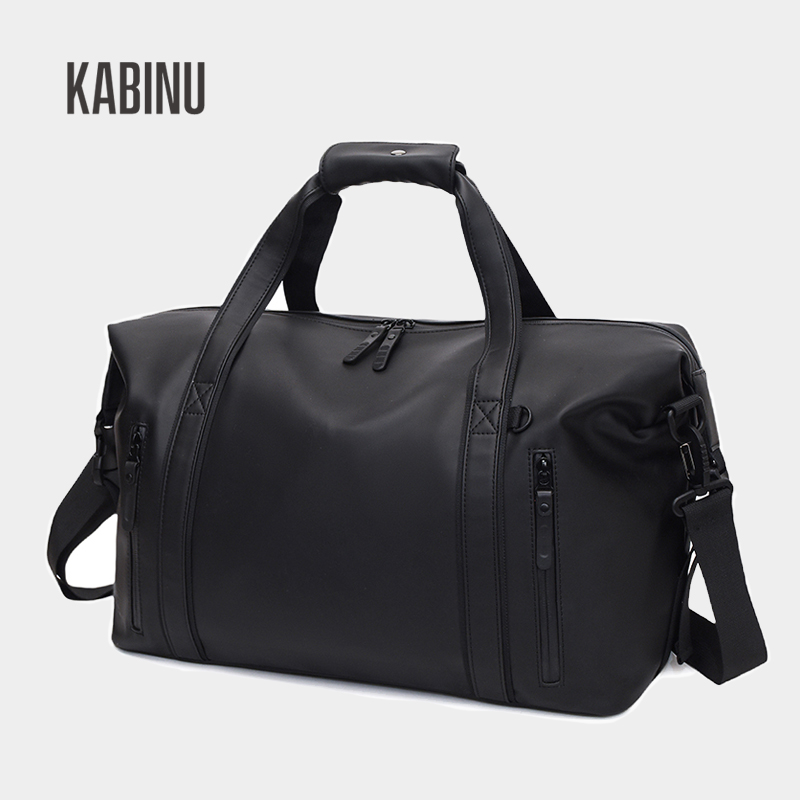 KABINU Large Capacity Travel Duffel Bag Waterproof TPU Coated Gym Sports Weekender Bag With Side Pockets Custom Logo